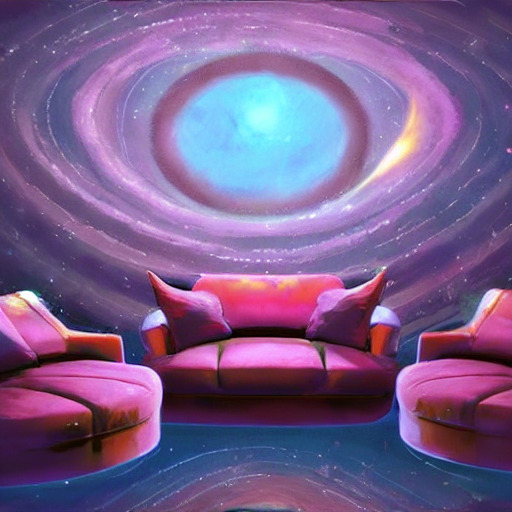 magenta couch